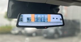 Kamera nahrazuje zpětné zrcátko