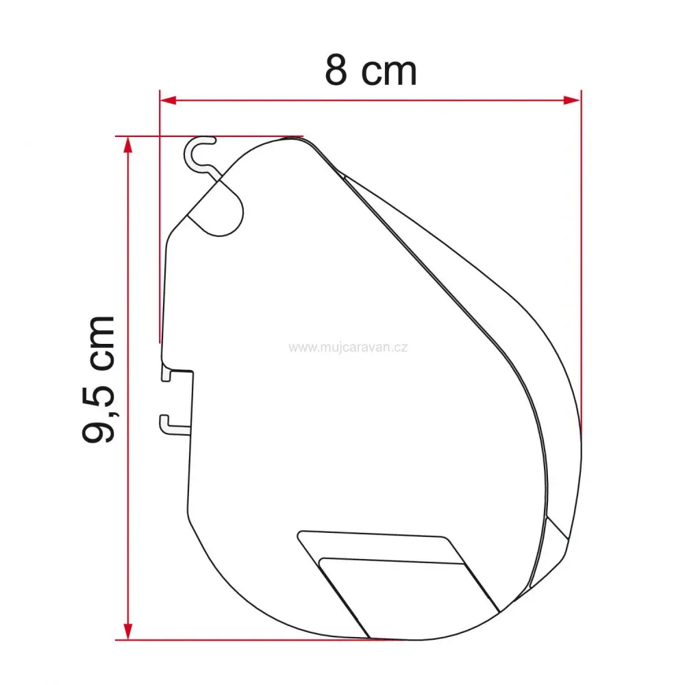 Markýza Fiamma F35 Pro - černá