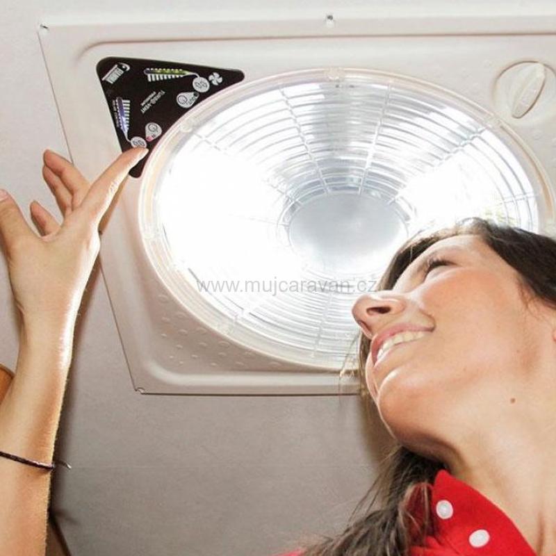 Střešní okno Fiamma Turbo Vent Premium 40 x 40 cm - krystal