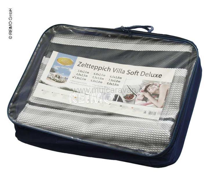 Předstanový koberec Villa Soft Deluxe - šedý