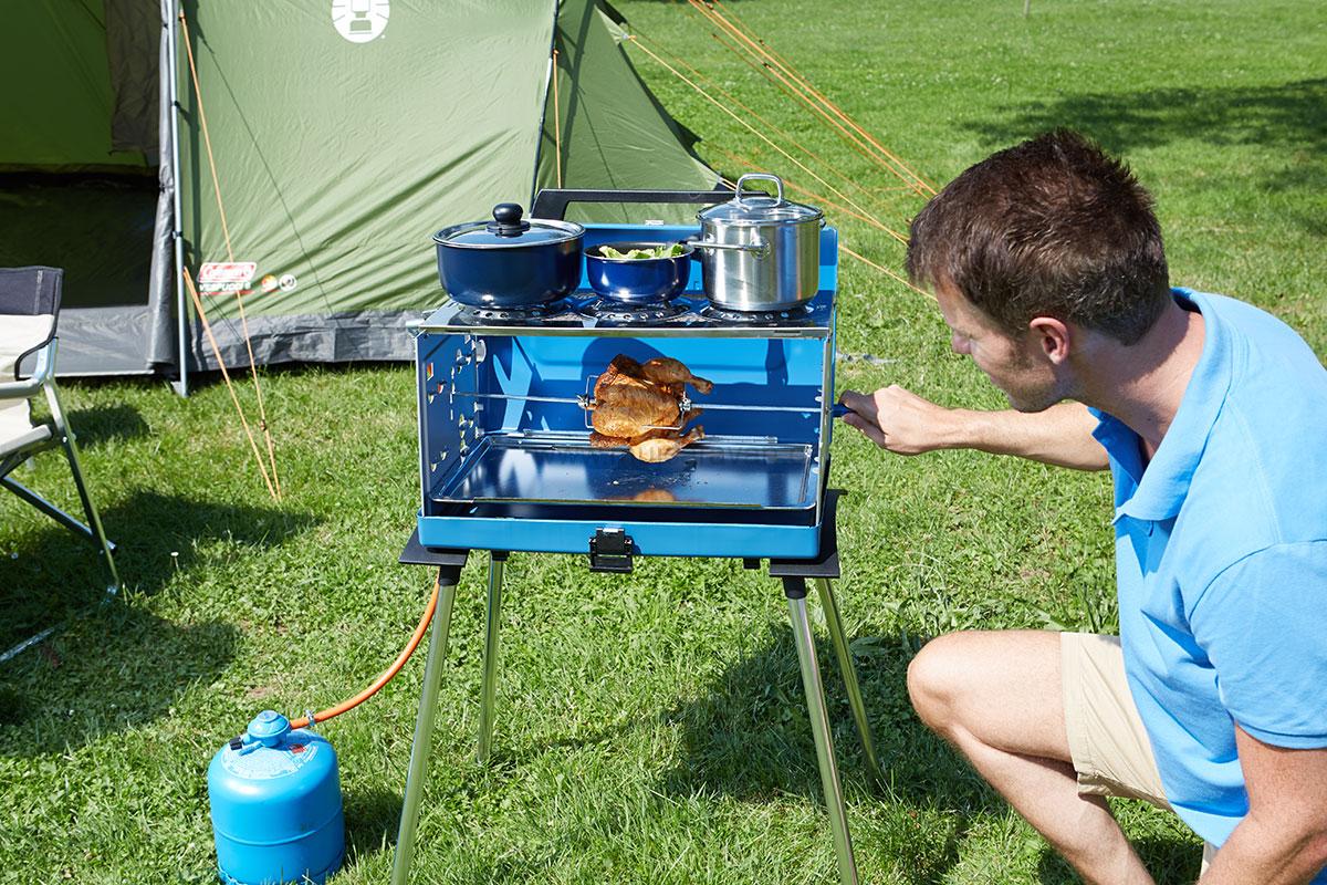 Tříplotýnkový kufrový gril Campingaz 400 SGR - 50 mbar