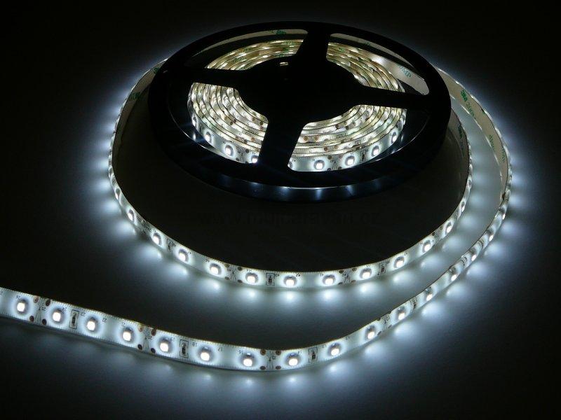 LED pásek 5 m, vnější, 120 LED/m, 9,6 W/m - teplá bílá