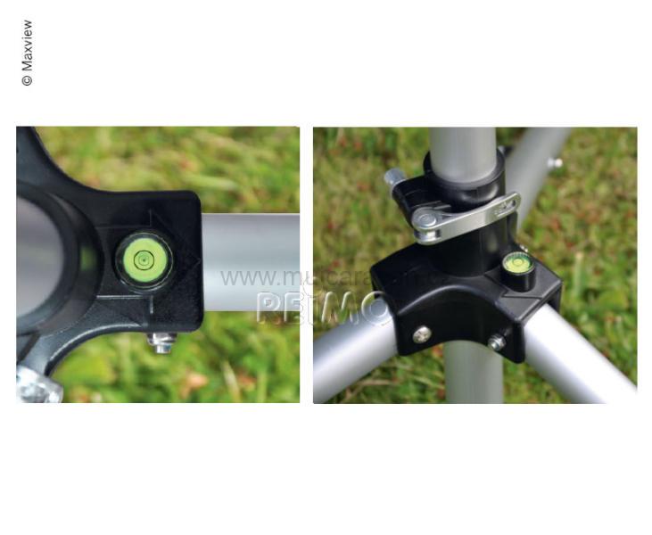 Hliníkový stativ na satelit De Luxe