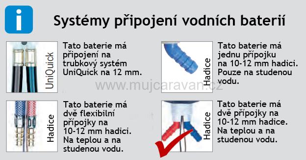 Míchací vodní baterie Arona - chrom