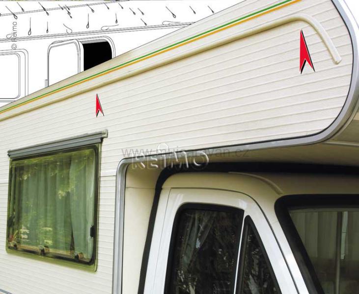 Dešťový okap Omni-Gutter, 4,5 m