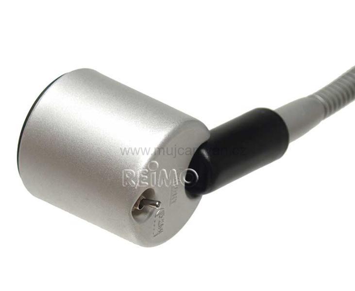 LED lampička na čtení flexibilní 130 mm, stříbrná