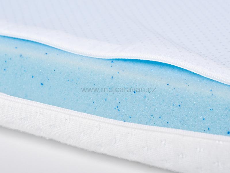 Matracový topper z paměťové pěny 195 x 120 x 4 cm