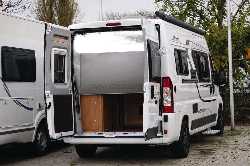 Jednodílná izolace zadních dveří Fiat Ducato X250/290 - béžová