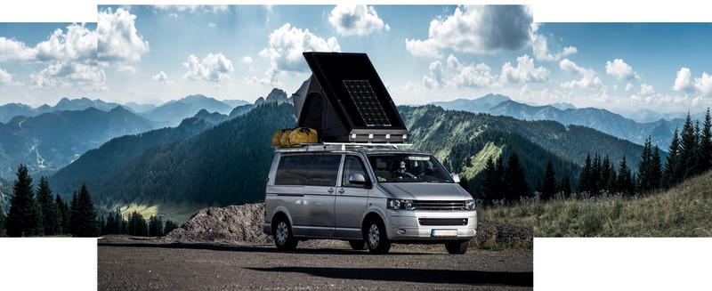 Flexibilní solární panel MC Camping 110 W
