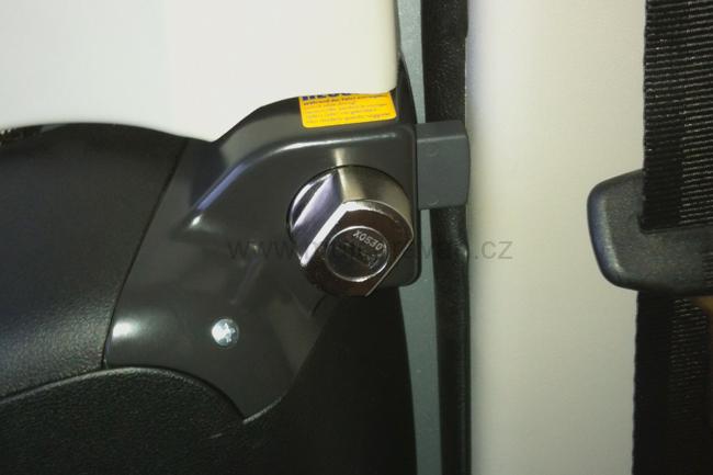 Sada zámků HEOSafe Van-Security-Paket Fiat Ducato od 2006 - stříbrná