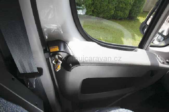 Sada zámků HEOSafe Van-Security-Paket Fiat Ducato od 2006 - černá