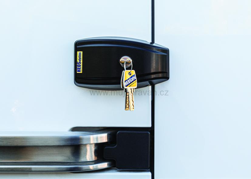 Sada zámků HEOSafe Van-Security-Paket Fiat Ducato od 2006 - černá
