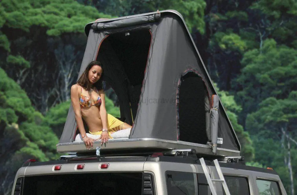 Střešní stan AUTOHOME COLUMBUS - LARGE - Black Storm