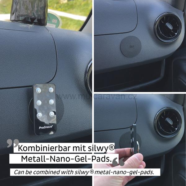 Sada magnetů Silwy POWER, 12 ks, bílá