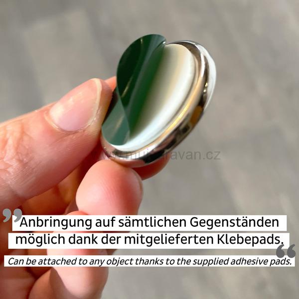 Sada magnetů Silwy POWER, 12 ks, bílá