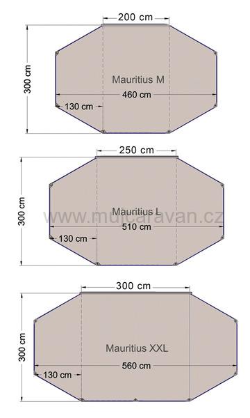 Sluneční střecha RE-TENT Mauritius M