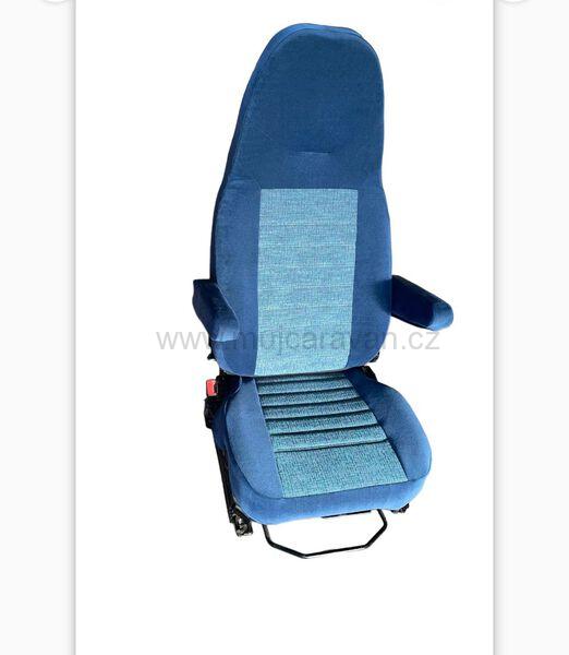 Univerzální froté potah sedadel typu Aguti - modrá / šedá