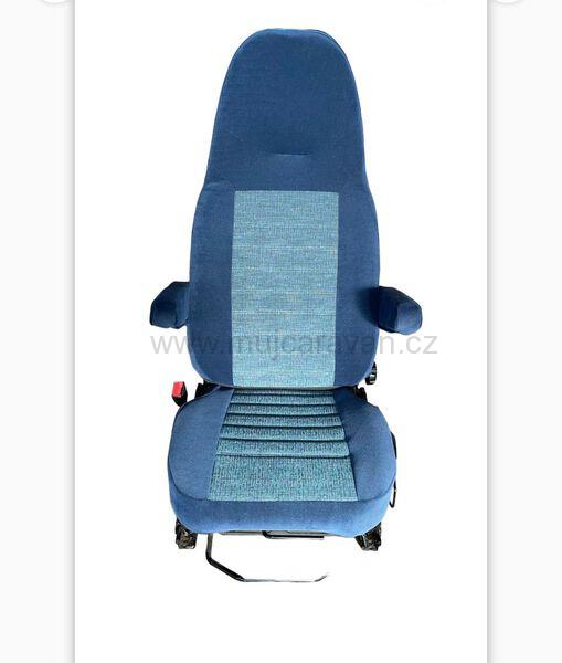 Univerzální froté potah sedadel typu Aguti - modrá / šedá