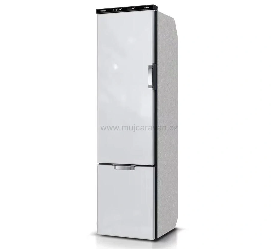 Kompresorová chladnička SLIM 150 CHR, externí kompresor, šedá