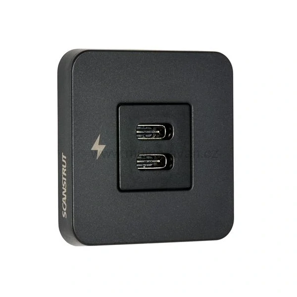 Zásuvka série Tile USB-C / USB-C (SC TILE 20)
