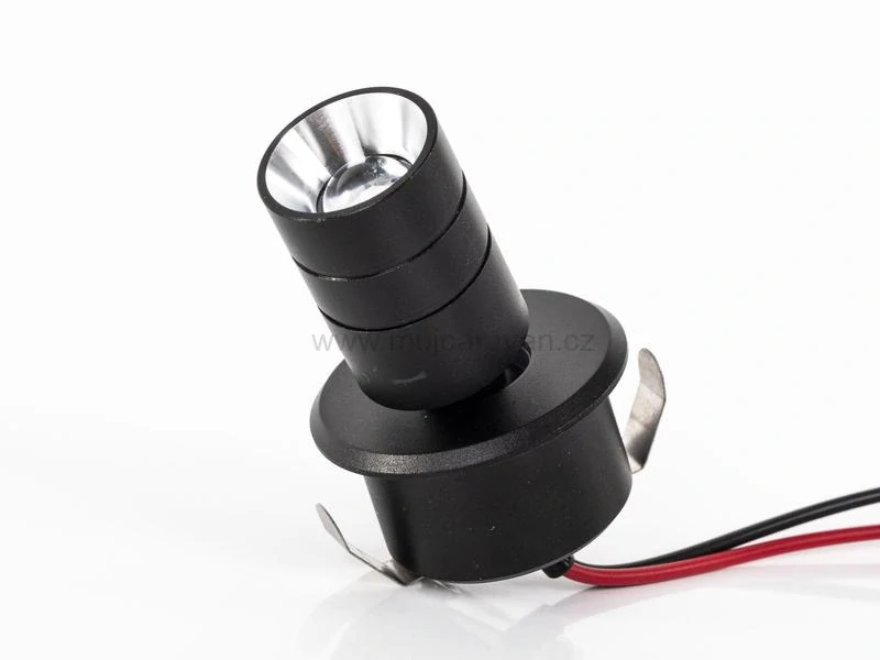LED mini zapuštěné bodové světlo - dlouhé