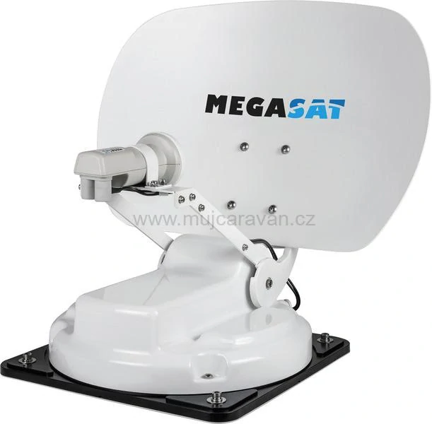 Plně automatický satelit Caravanman Kompakt 4, bílá