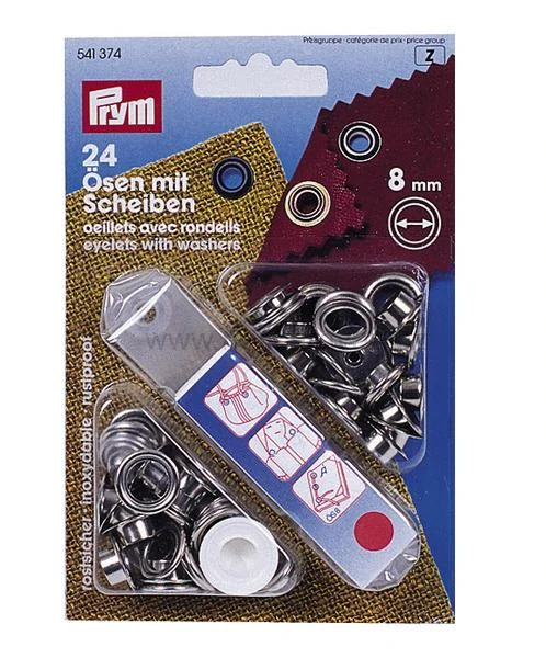 PRYM sada ok - 8 mm - 24 ks
