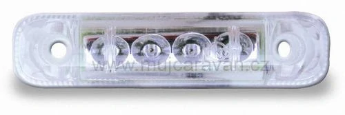 LED koncové světlo - bílé