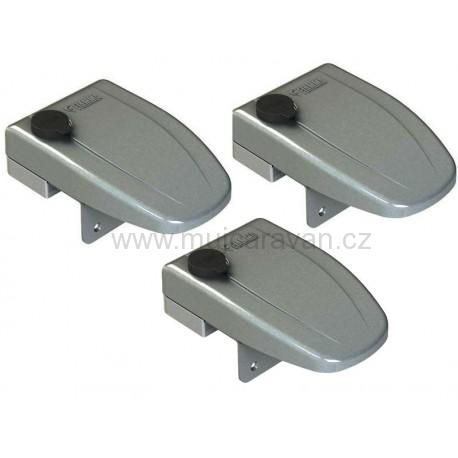 Přídavný zámek Fiamma Safe Door Frame, šedá, sada 3 ks