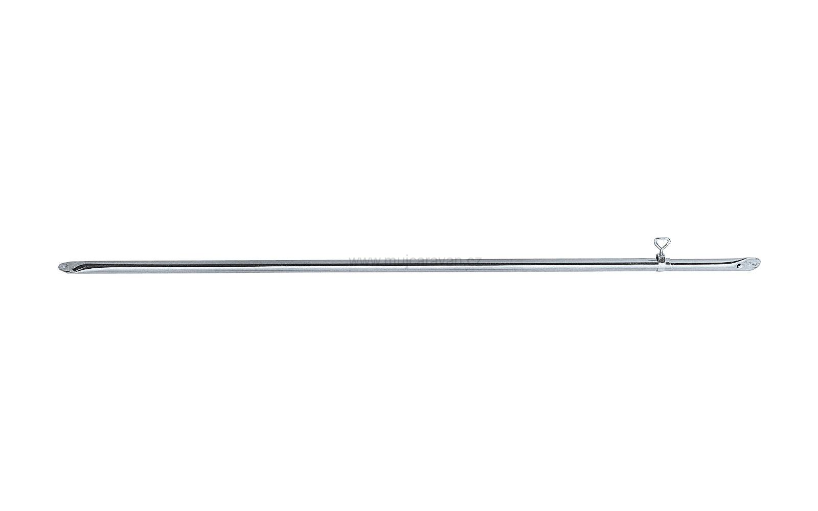 Střešní upínací ocelová tyč - 22x1 mm - 200 až 280 cm