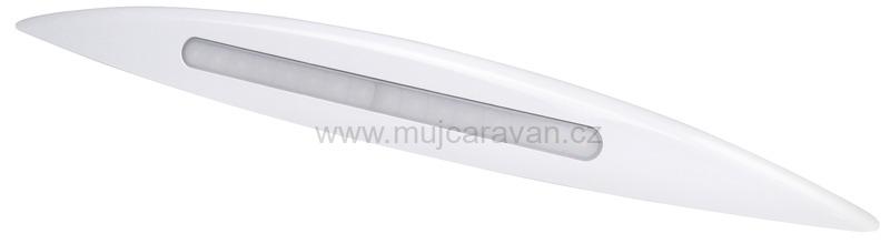 LED předstanové světlo bílé s okapem