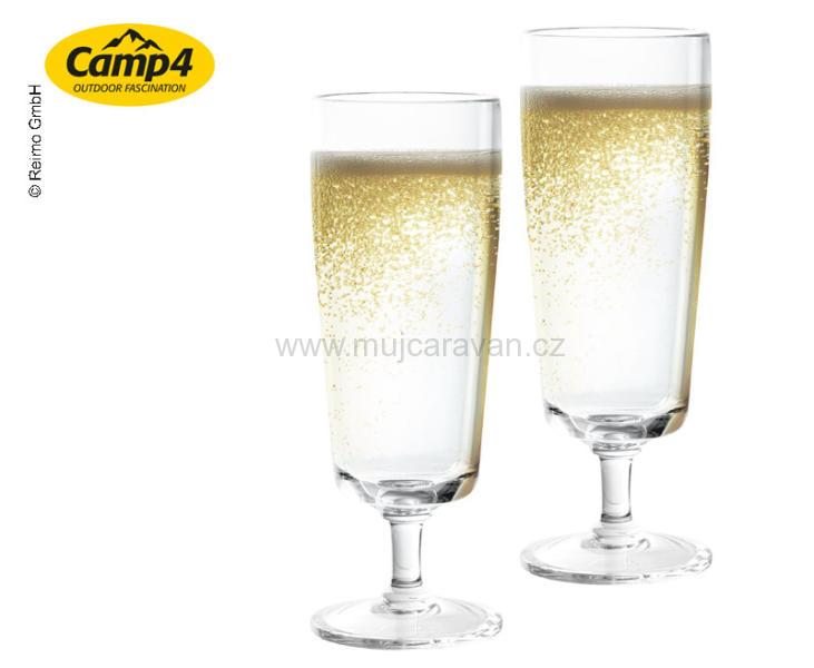 Sada 2 sklenic na sekt Capri 0,2 l