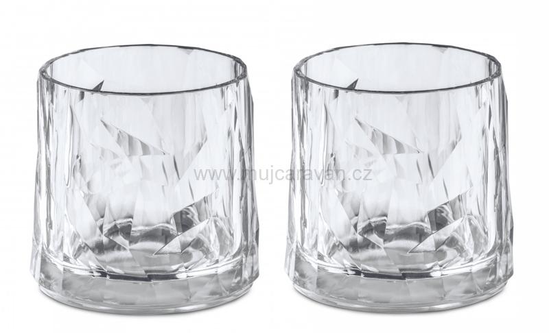 Sada 2 ks sklenic na vodu / džus Koziol Superglas 350 ml