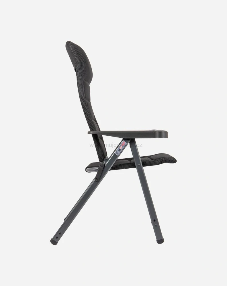 Kempingové křeslo Crespo Air-Deluxe M, černé (AP-237)