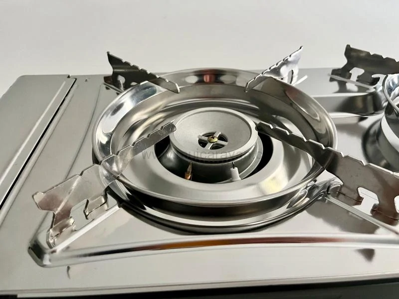 Plynový kartušový dvojvařič GOURMET se zapalovací pojistkou 