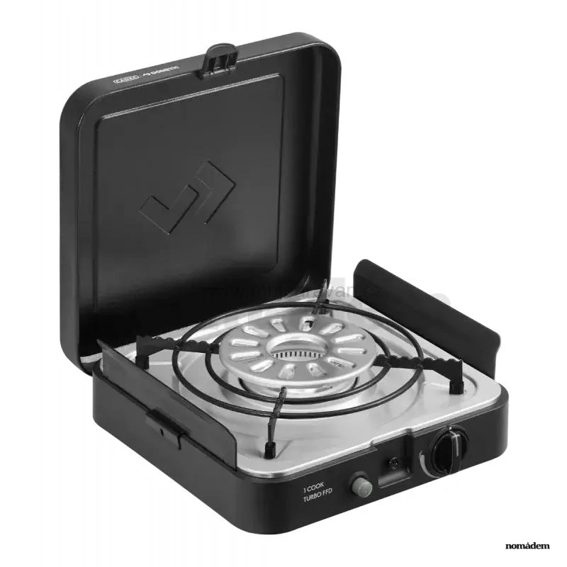Plynový vařič Cadac 1-Cook Turbo FFD Flat Grill Plate, 50 mbar