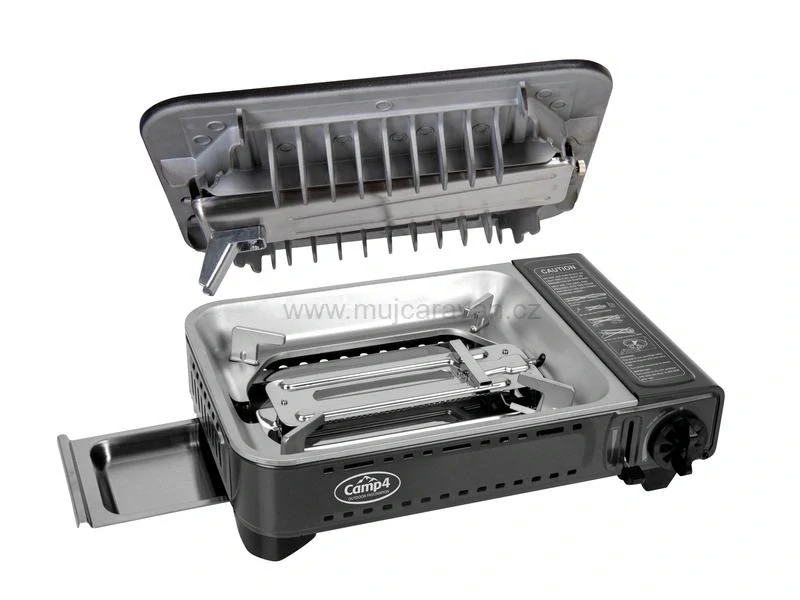 Plynový kartušový gril GOURMET se zapalovací pojistkou 