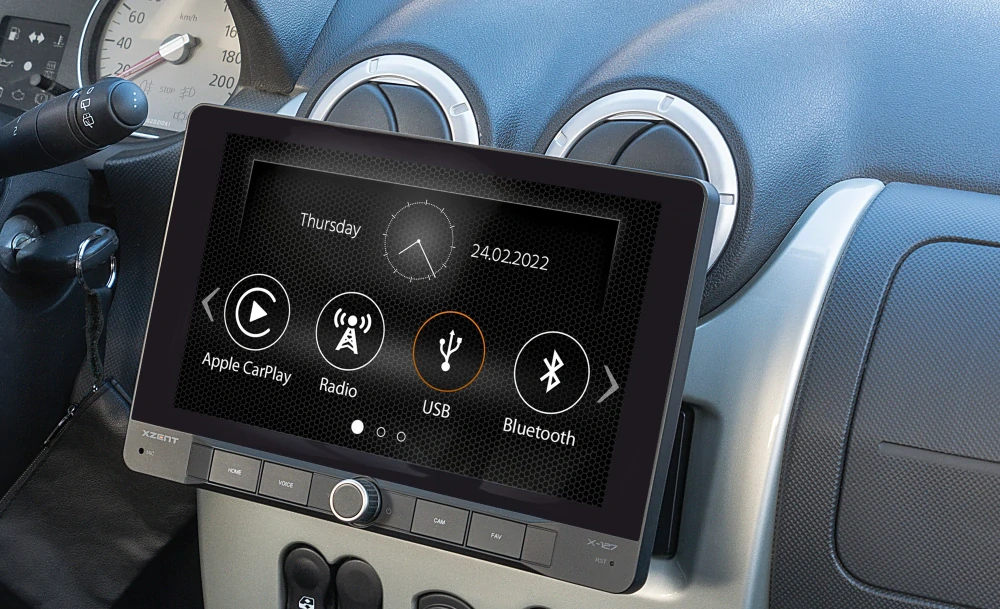 XZENT X-127 – moderní 1-DIN infotainment