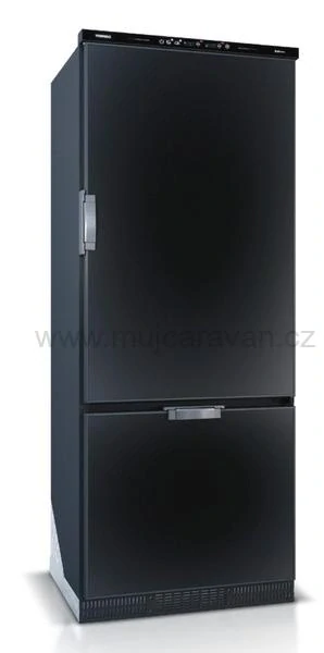 Kompresorová chladnička SLIM 250 CHR HP, černá