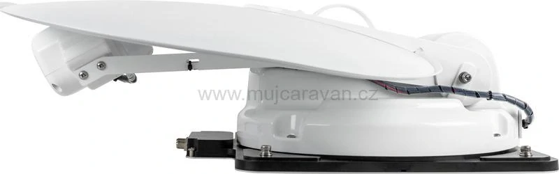 Plně automatický satelit Caravanman 55 Professional GPS, bílá
