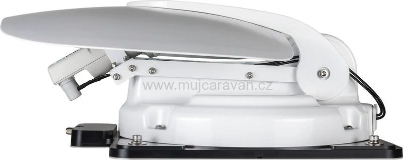 Plně automatický satelit Caravanman Kompakt 4, bílá