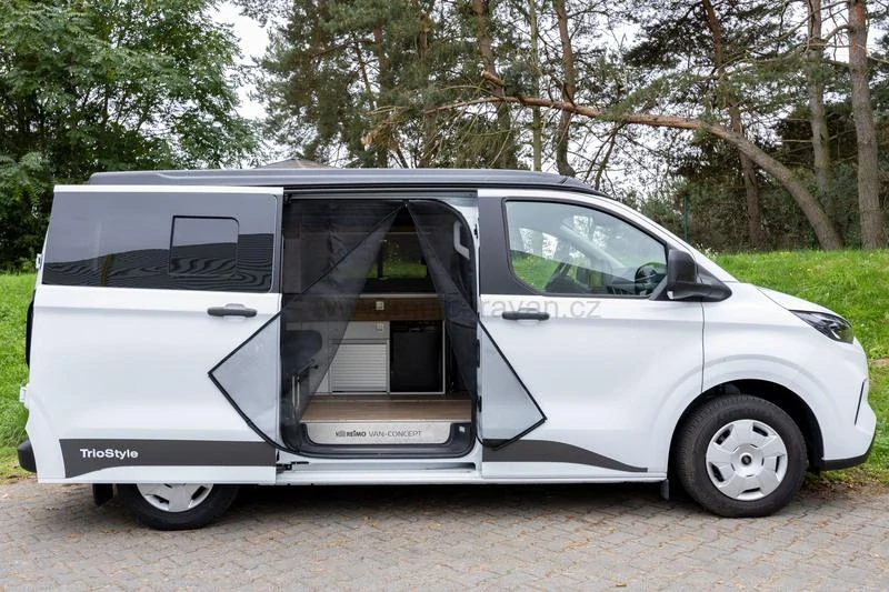 Prémiová moskytiéra pro Ford Tourneo / Transit Custom / > 2023 - VW Transporter > 2024 - posuvné dveře