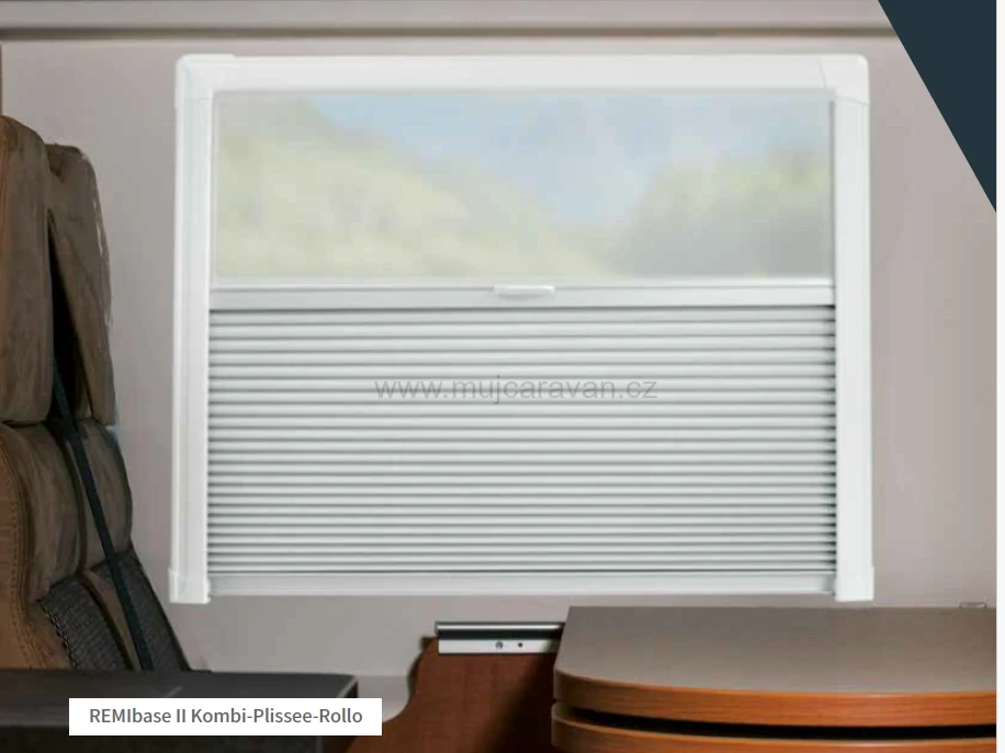 Kombinace plisované žaluzie/rolety REMIbase II