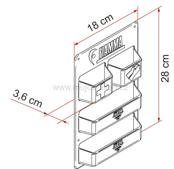 Fiamma organizér Pocket Kassett