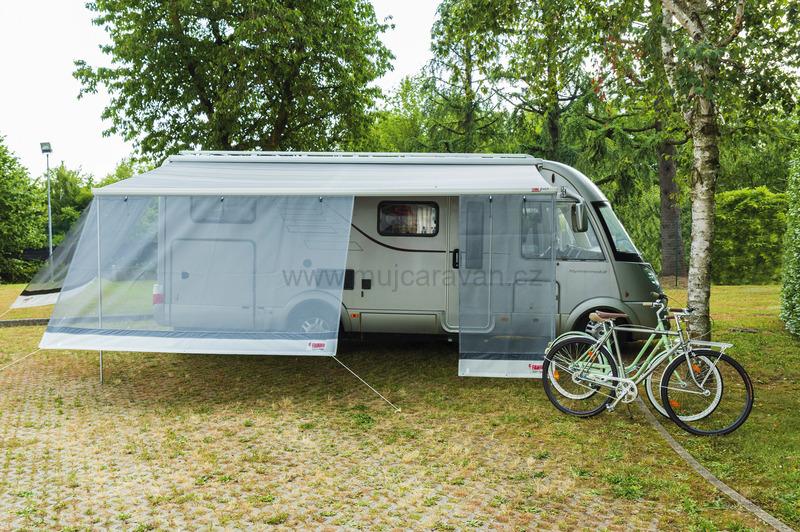 Přední stěna Sun View XL pro markýzy Fiamma 