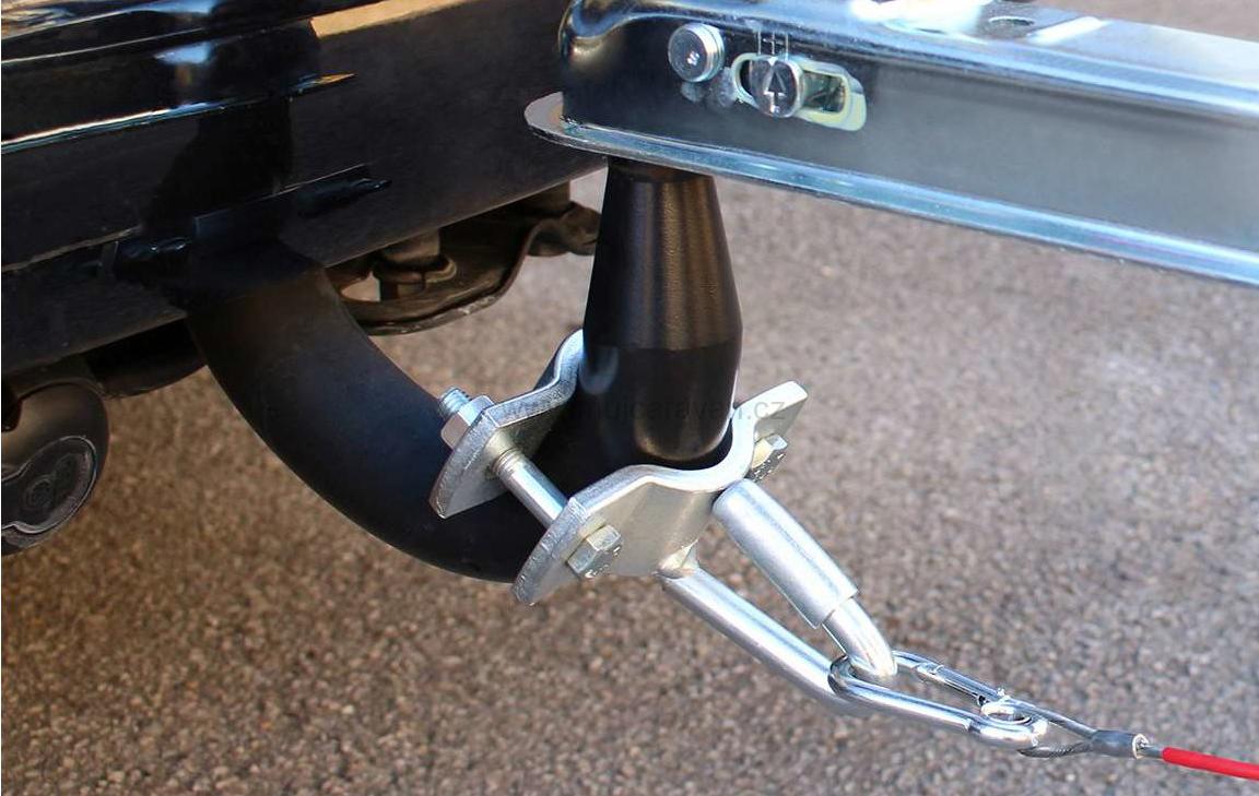 Držák pro bezpečnostní lanko