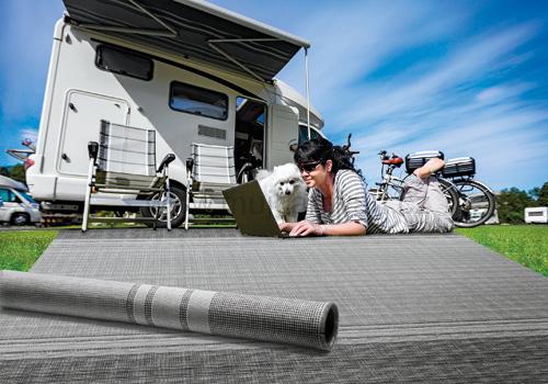 Markýzový koberec Arisol Safari (200 g/m2) - šedý