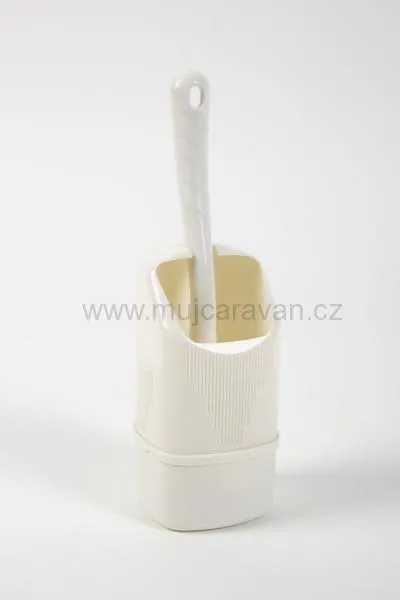Mini štětka na toaletu s držákem