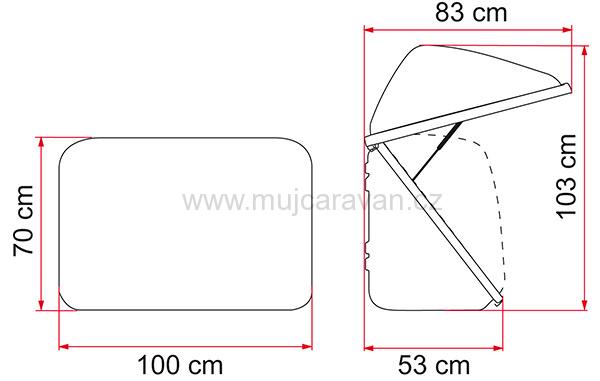 Přepravní box Fiamma Ultra Box 320 - bílý