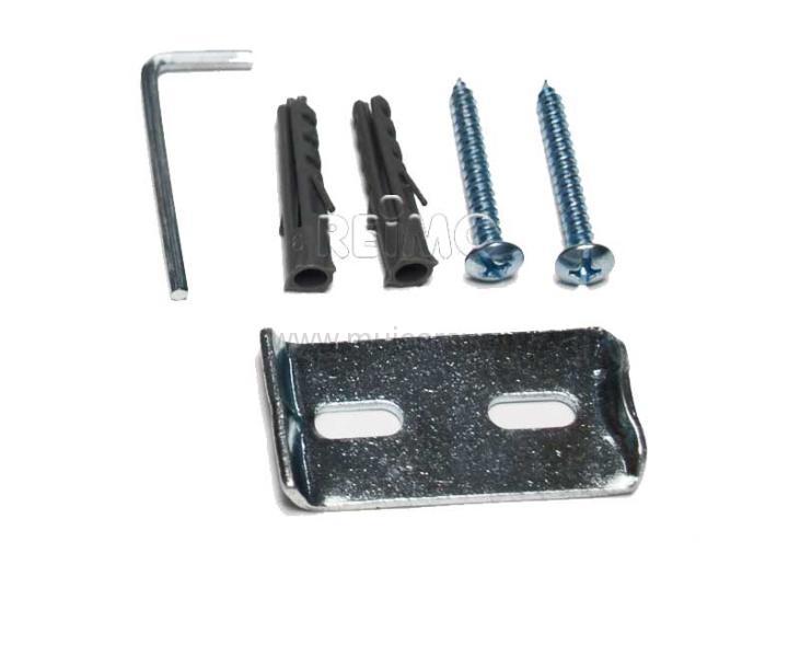 Dvojitý chromovaný věšák